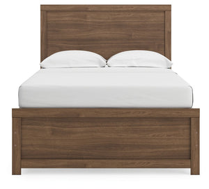 Broachmyn - Panel Bed #lightbrown #full