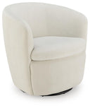 Leemont - Swivel Accent Chair #white
