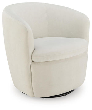 Leemont - Swivel Accent Chair #white
