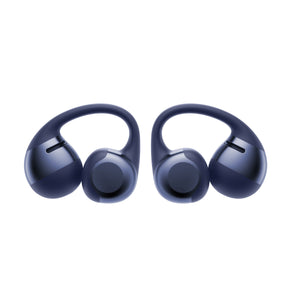Shokz - OpenDots 2 Open-Ear Clip-On True Wireless Bluetooth Earbuds - Navy Blue