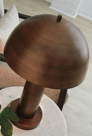 Wendfield - Metal Lamp #darkbrown #tablelamps