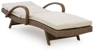 Laguna Heights - Tumbona con cojín - Beige
