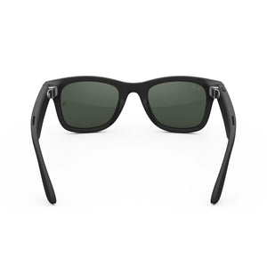 Ray-Ban Meta - Wayfarer (Gen 1) glasses with Meta AI, Audio, Photo, Video Compatibility - Clear to Green Transitions Lenses - Matte Black