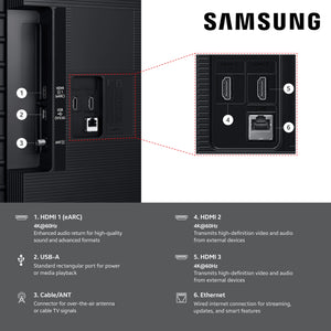 Samsung - 85” Class U8000F Series Crystal UHD 4K Smart Tizen TV (2025)