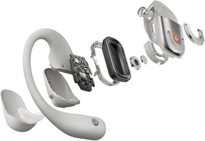 Shokz - OpenFit 2+ Open-Ear True Wireless Bluetooth Earbuds - Gray