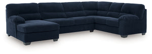 SimpleJoy - 3 Piece Sectional #blue #3pc.leftarmfacingcornerchaisesectional
