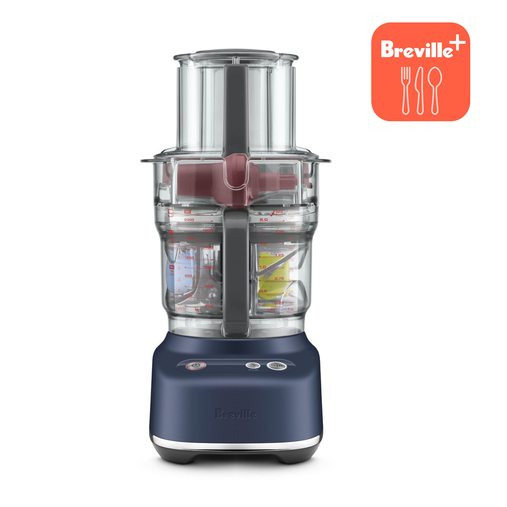 Breville - the Paradice 9-Cup Food Processor - Damson Blue