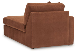 Modmax - 5 Piece Sectional #lightbrown #5pc.sectionalwithlafcornerchaiseandrafcornerchair|5pc.sectionalwithdoublechaiseandaudioconsole