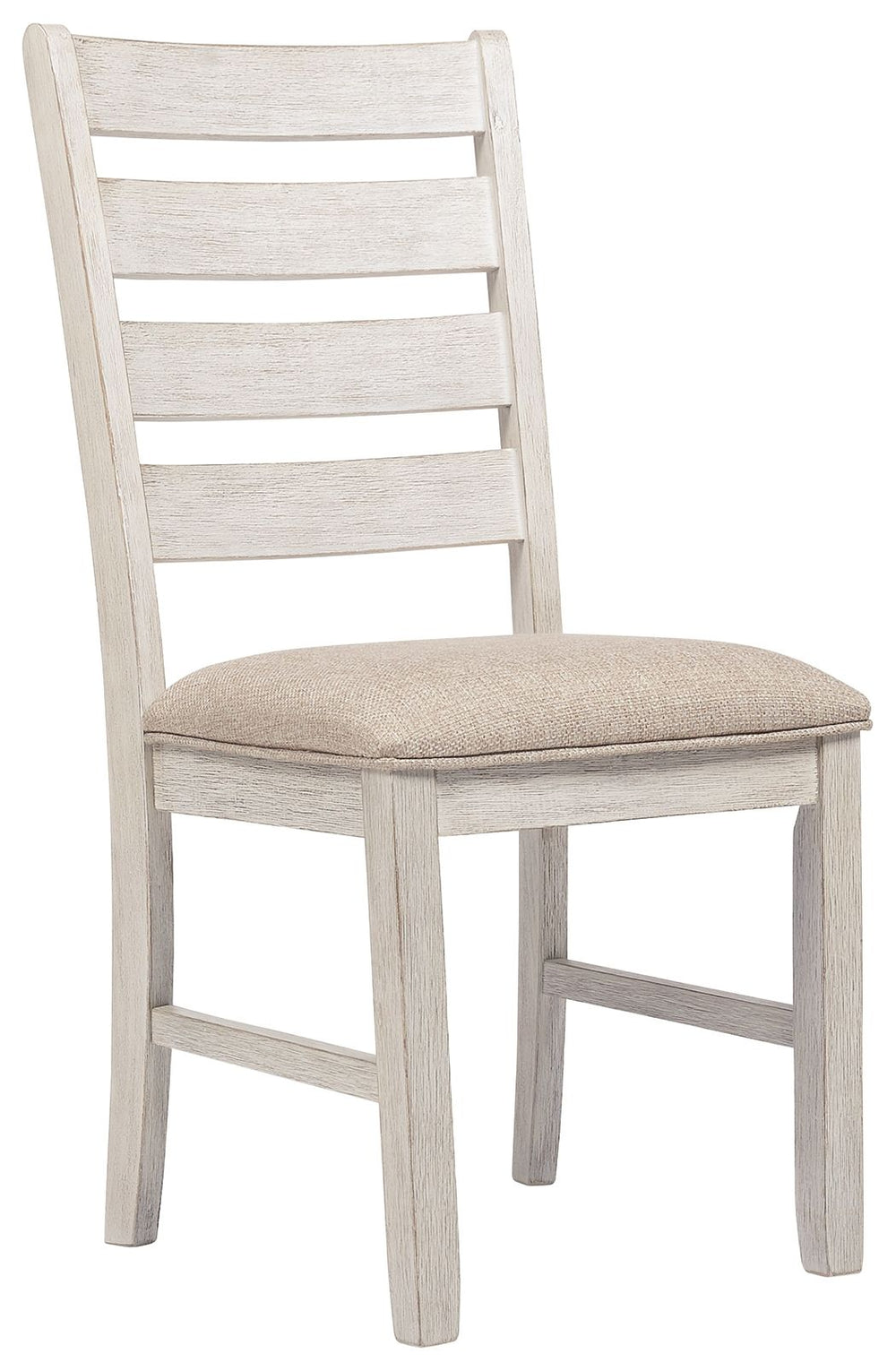 Skempton - Silla de comedor tapizada (juego de 2) - Blanco