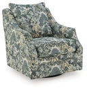 Gubbins - Swivel Accent Chair #green