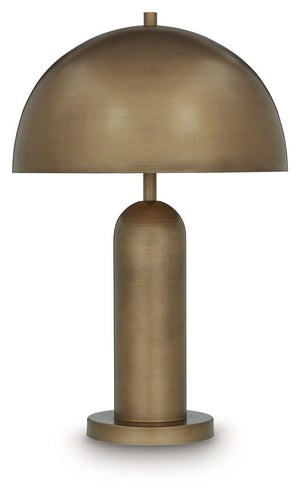 Wendfield - Metal Lamp #lightbrown #tablelamps