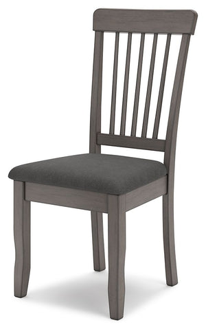 Shullden - Silla de comedor (Juego de 2) - Gris