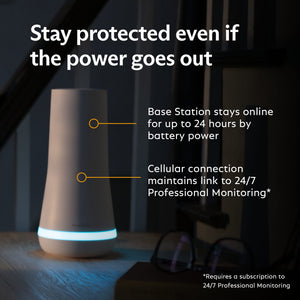 SimpliSafe - 9pc Outdoor Home Security System - White