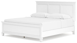 Fortman - Panel Bed #king #none