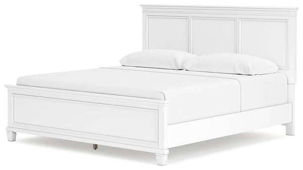 Fortman - Panel Bed #king #none
