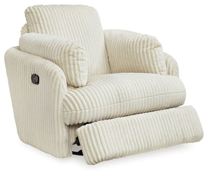 Tie-breaker - Swivel Glider Recliner #white