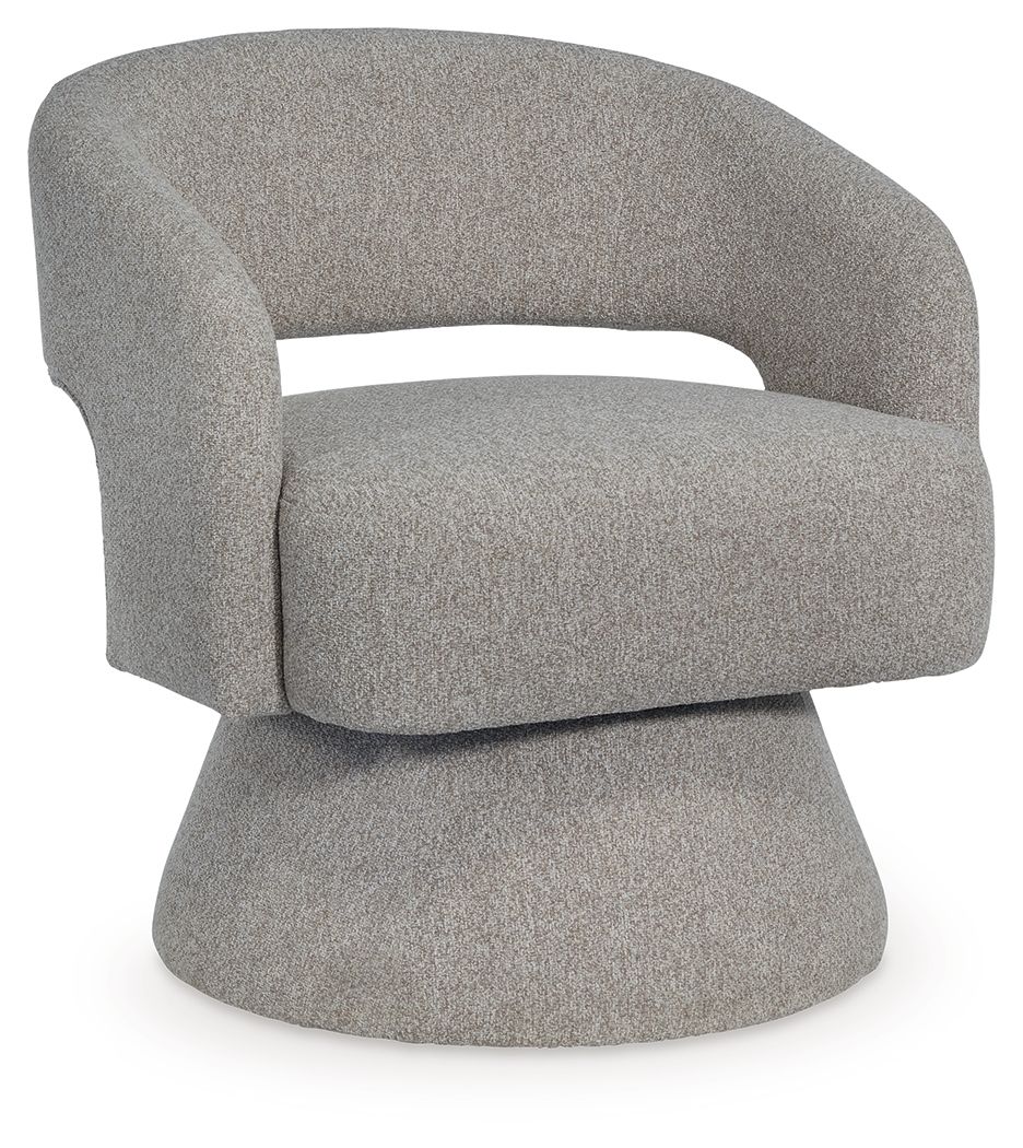 Nashkins - Sillón decorativo giratorio - Pebble