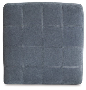 Marleton - Oversized Accent Ottoman #blue