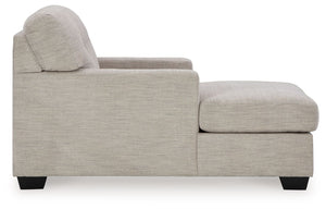 Mahoney - Chaise #pearlsilver