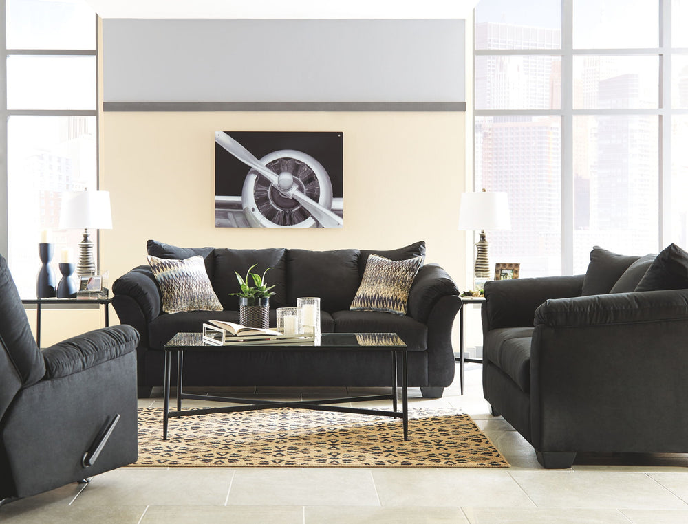 Darcy - Living Room Set #gray #2pc.sofa,loveseat