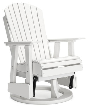 Hyland Wave - Swivel Glider Chair #white