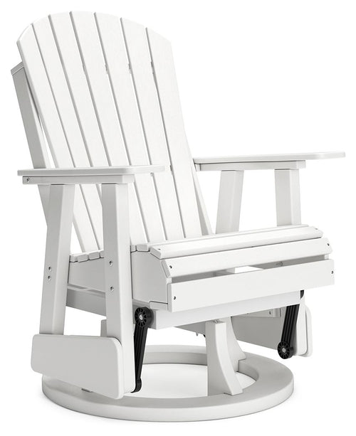 Hyland Wave - Swivel Glider Chair #white