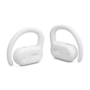JBL - SoundGear Sense Hybrid Open-Ear headphones with detachable neckband - 2024 - White