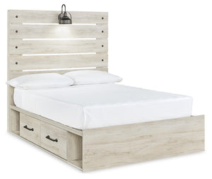Cambeck - Panel Bed #full #4drawers
