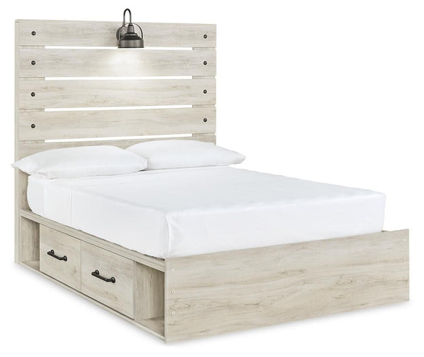 Cambeck - Panel Bed #full #4drawers
