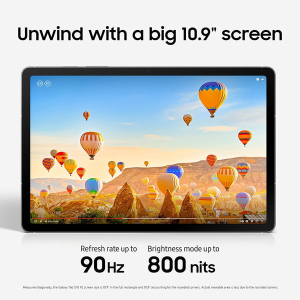 Samsung - Galaxy Tab S10 FE - 10.9" 128GB - Wi-Fi - with S-Pen - Blue
