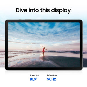 Samsung - Galaxy Tab S10 Lite - 10.9" 128GB - Wi-Fi - with S-Pen - Lite Gray