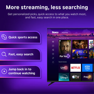 Roku - Ultra | 4K/HDR10+/Dolby Vision & Atmos Streaming Device with Rechargeable Backlit Voice Remote Pro - Free & Live TV - Black