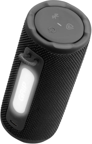 JBL - Grip Portable Wireless Speaker with Built-In Light - 2025 - Black