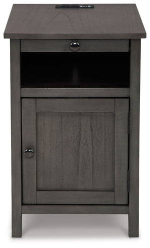 Treytown - Chair Side End Table #darkgray