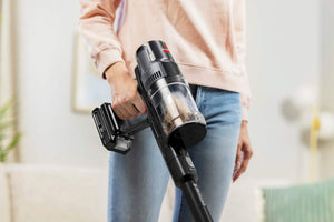 BISSELL - Cleanview® XR 200W Stick Vacuum - Black with silver accents