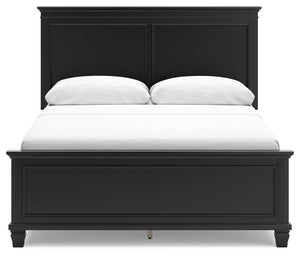 Lanolee - Panel Bed #queen #none