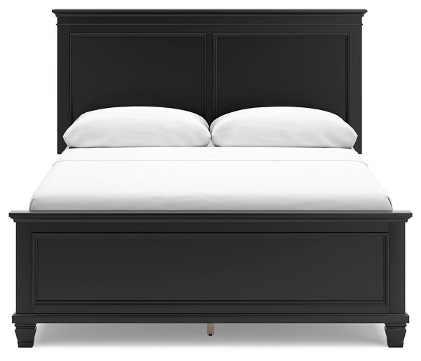 Lanolee - Panel Bed #queen #none
