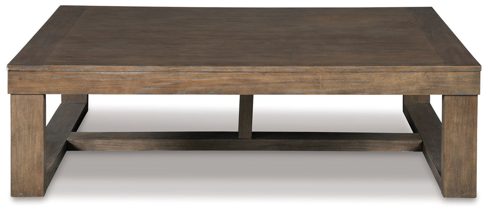 Cariton - Mesa de centro rectangular - Gris