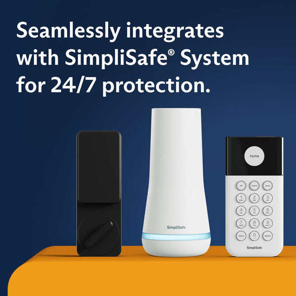 SimpliSafe - Smart Lock Series 2 - Black