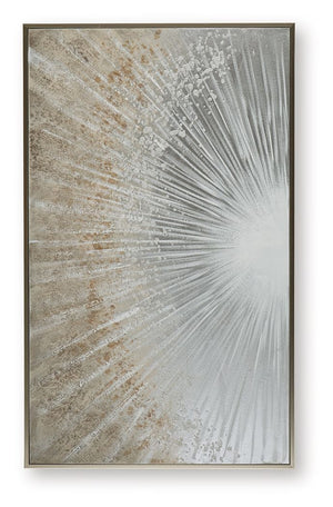 Waldard - Arte de pared - Gris / Topo / Blanco