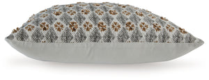 Dainwick - Pillow (Set of 4) - White / Gray / Brown