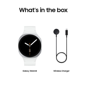 Samsung - Smartwatch Galaxy Watch8 de aluminio de 40 mm con Bluetooth - Plata - (2025)