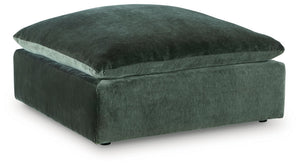 Carriage View - Otomana auxiliar grande - Jade