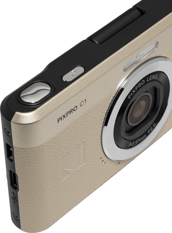 Kodak - PIXPRO C1 Digital Camera - Tan