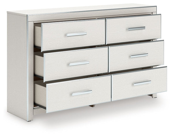 Zuraleus - Six Drawer Dresser #white #dressers