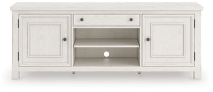 Robbinsdale - Mueble de TV extragrande - Blanco antiguo