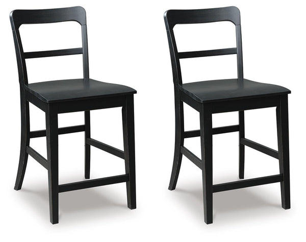 Greddinton - Barstool (Set of 2) #black