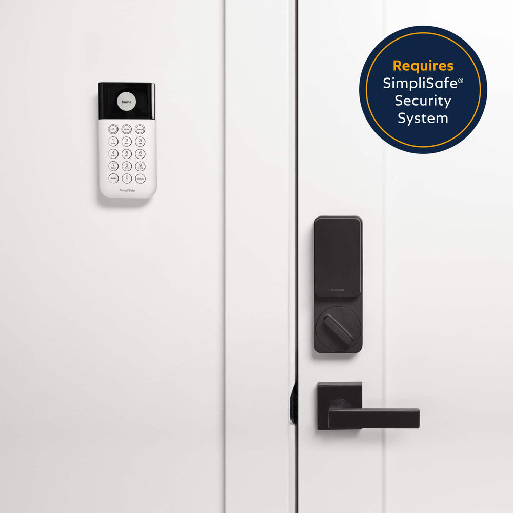 SimpliSafe - Smart Lock Series 2 - Black