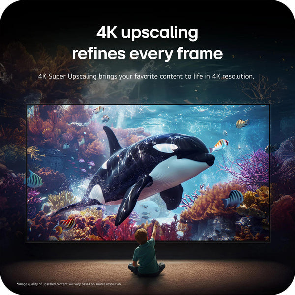 LG - 50” Class NU700B Series LED Nano AI 4K UHD Smart webOS TV (2026)
