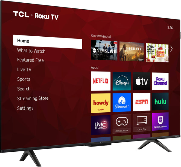 TCL - 50" Class Q6LR Series 4K UHD HDR QLED Smart TV with Roku TV (2026)